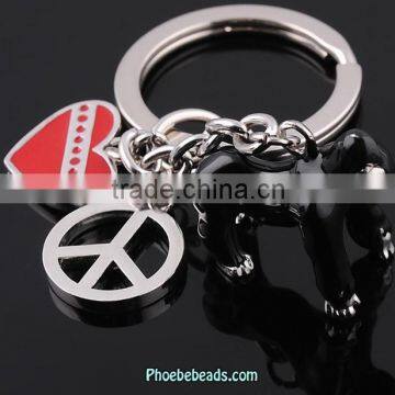 Wholesale Soft Enamel Metal Orangutan Animal Keychain For Promotion PB-KC081