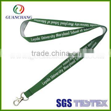 Factory Cheap Custom Eco-friendly Woven id Card Lanyard for Nike Logo