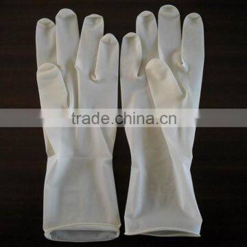 Latex surgical gloves powdered