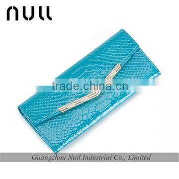 Fshion high qualtity snake skin wallet for ladies