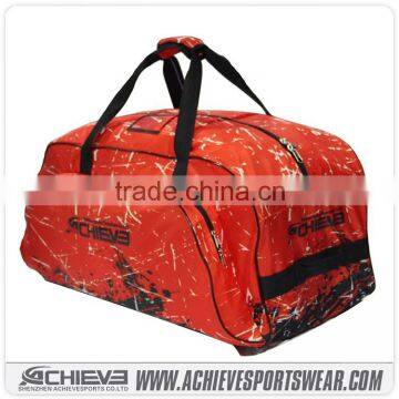 Custom Sports Bag, China Cheap Travel Wheeled Hockey Bag