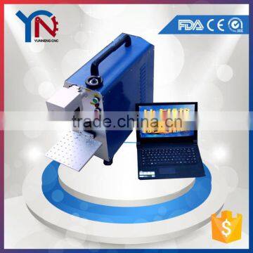 Co2 Metal Bell Fiber Laser Marking Machine For Steel photo-3