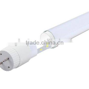 AC Compatible Glass led tube, 120lm/w 18w UL DLC CE listed, DLC T8 led tube light