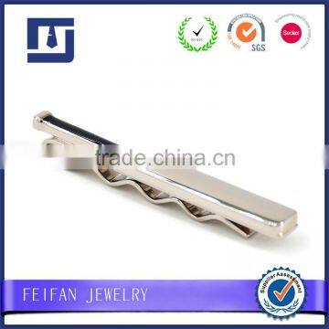 Customized fashion Metal tie clip bars High Quality tie clip hardware