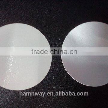 easy tear aluminum foil lid pvc food