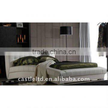 leather upholstered PU bed