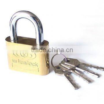 Titanium Plated Padlock with Big Round Corner