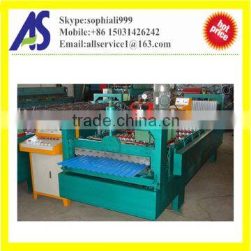 850 aluminum roofing sheet corrugating machines