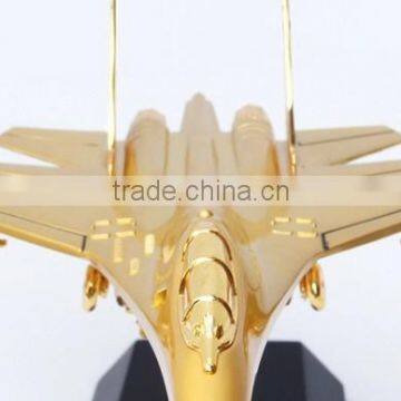 Metal Works 3D Sukhoi Su30MKK Aircraft Mode Gold Plated photo-3