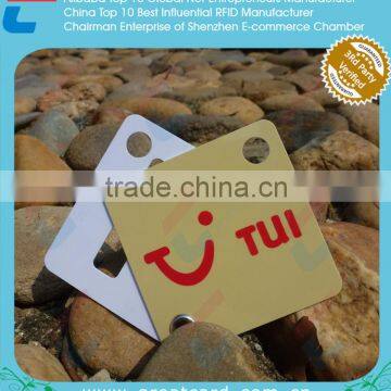 Special Shape Custom Size Printable Two Card Tag With Eyelet photo-2