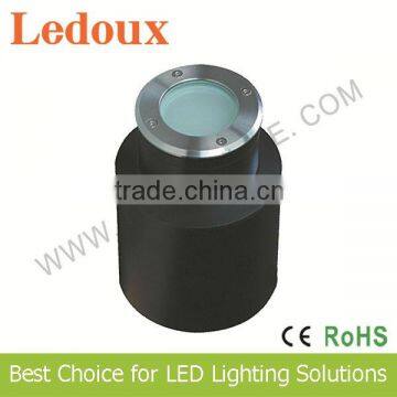 Round IP67 Stainless Steel 3W Outdoor LED Stair Light