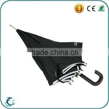 Top Quality Leather Handle Automatic Chinese Umbrellas Wholesale photo-3