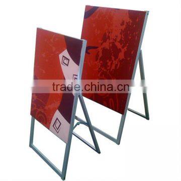 Fabric poster board, sign stand