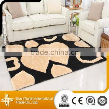 Hot Sale Moquette 3D Design Shaggy Silk Carpet