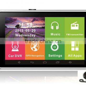 5 Inch Android Car Dash Cam With 1080P Full HD Capacitive Touch Screen Portable DVR