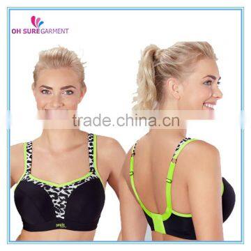 womens yoga bra active wear custom plus size sports bra