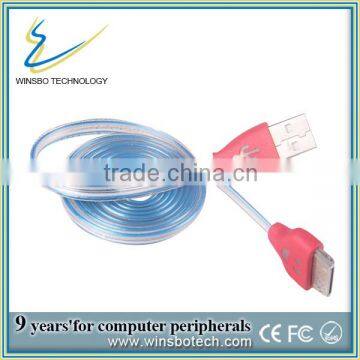 USB Micro Light Charger Cable for Android phones Light Cable