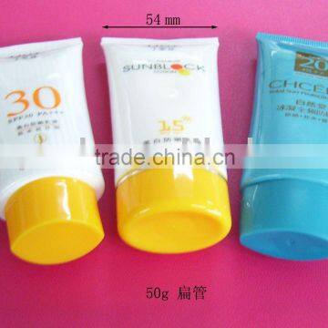 sun block tube/sun screen tube
