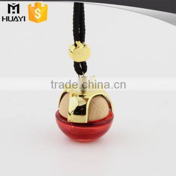 red color wooden cap car hanging decorations for perfume