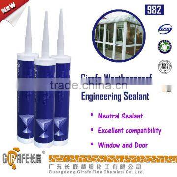 Neutral cured silicone sealant