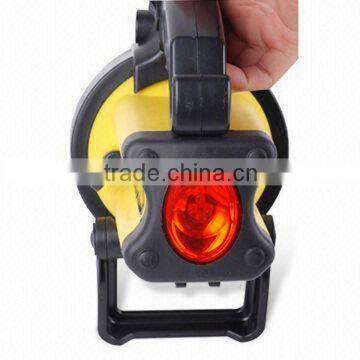 Hot best selling of rechargeable portable spotlight with flashlight