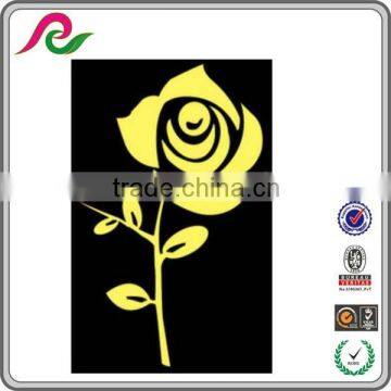 Ultra Bright Glow in the Dark Rose stickers fluorescent label wall sticker