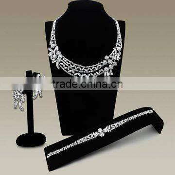 Sparkle CZ Wedding Jewelry Set Wholesale From China