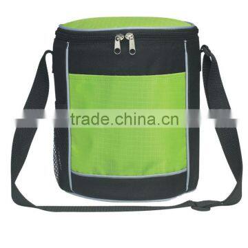 Promotional Round Kooler Bag-Lime Green