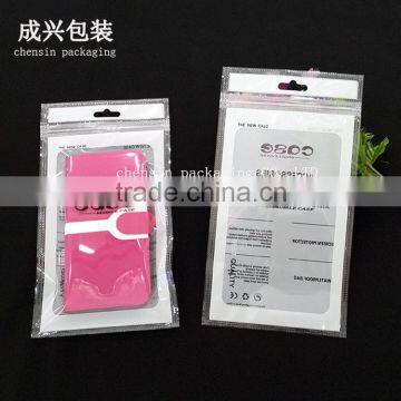 White Printing Plastic Packaging for Leather Case/phone Case Packaging Bag Within Zipper/rotogravure Printing Packaging photo-5