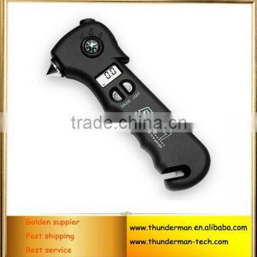 5 in 1 Hand held digital Tire pressure Gauge for testing car with compass