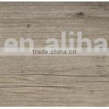 Flooring material: environmental-friendly endurable PVC floor of wood pattern, strong abrasion resistance