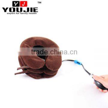 Factory Direct Clinic Healthcare Adjustable Soft Neck Support Cushion With Air Pump photo-4