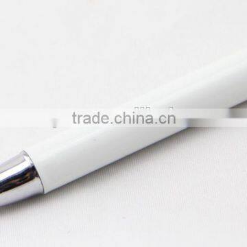 Latest Products in Market White Cheap Plastic Ballpoint Pen photo-3