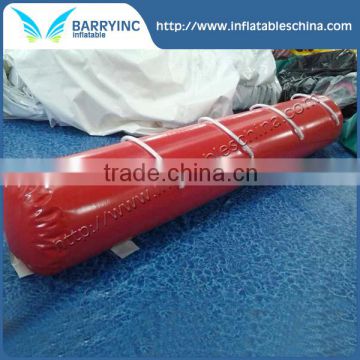 Customized Outdoor Party Game Red Inflatable Racing tube