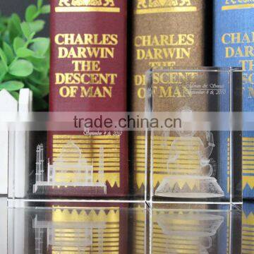 2015 Clear Cheap 3d Crystal Laser Engraving Gift photo-3