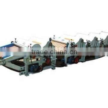 Cotton waste cleaning machine