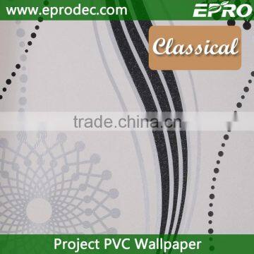 good quality european style vinyl project wall paper for bar decoration