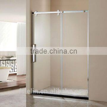 Foshan Lelin 304# stainless steel bath shower enclosure cabin vanity with 8~10mm tempered glass SS-13