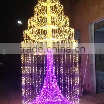 Elegant Beautiful Glrious Fountains Light Holiday Time Outdoor Decoration Led Light Led Lights Supplier's Choice photo-3