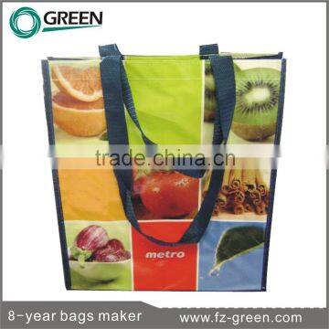 2015 New design recyclable non woven bag for shopping