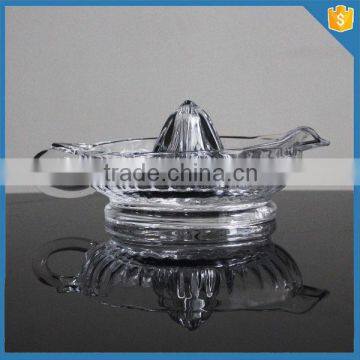 LXHY-J009 no Electricity Slow Juicer Hand Press Juicer Crystal Glass Manual Fruit Citrus Lemon Juicer photo-4