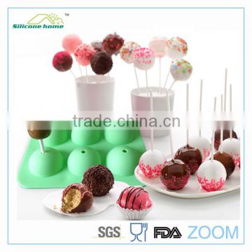 6 Holes Food-grade silicone jelly mould