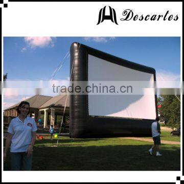 Hottest air advertising TV/movie/filmscreen, inflatable project rear screen for sale