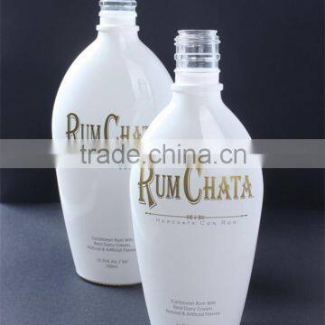 high quality china supplier hot sale cheap white glass wine bottles,glass beverage bottle