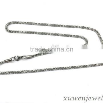 ladies corn design stainless steel wholesale neck chains