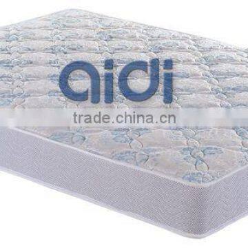 3D Mesh Fabric Sky Blue Independent Pocket Spring Single Dormitory Foam Mattress AC-1212