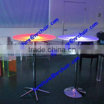 Shanghai acrylic led light nelson end table