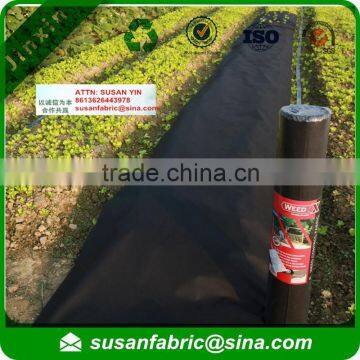 Black Nonwoven Spunbond Fabric for Garden, Weed Control Fabric