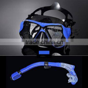 High quality new design customized wave Diving Mask and Snorkel set for sale