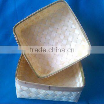 Multi-propose handmade bamboo delicacy gift box